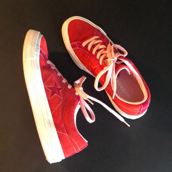 Converse Shoes - Converse one star suede sneakers size 8